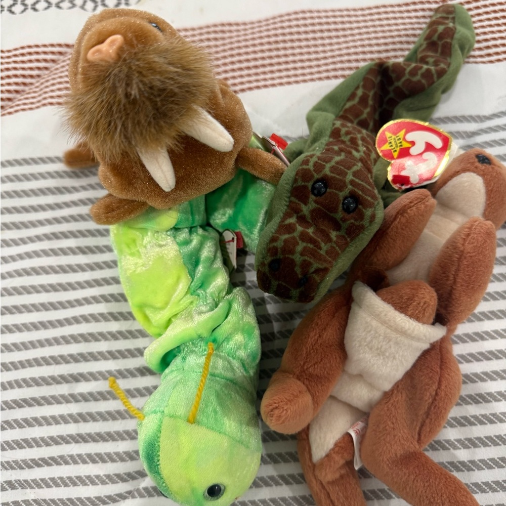 Ty Brown Walrus Plush Toy
